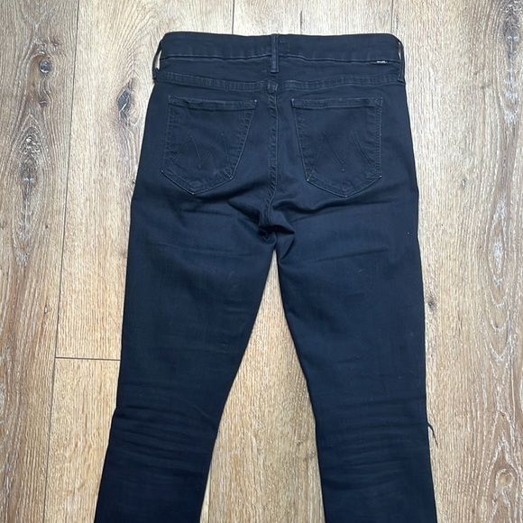 Mother The Looker Distressed Ankle Fray in Guilty as Sin Size 24 - Picture 6 of 11